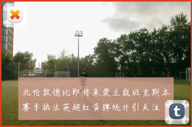 北伦敦德比即将来袭主裁班克斯本赛季执法英超红黄牌统计引关注